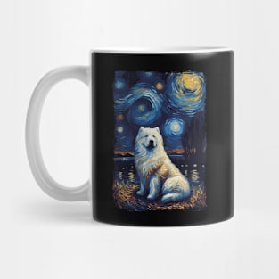 Samoyed Painting Mug